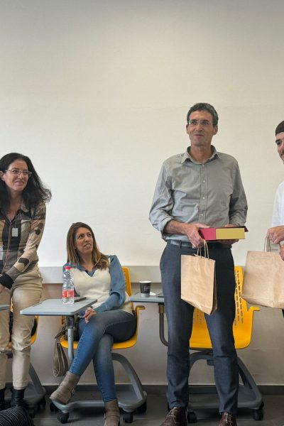 פרקליט מחוז דרום עו״ד ארז פדן עם חניכי המכינה_